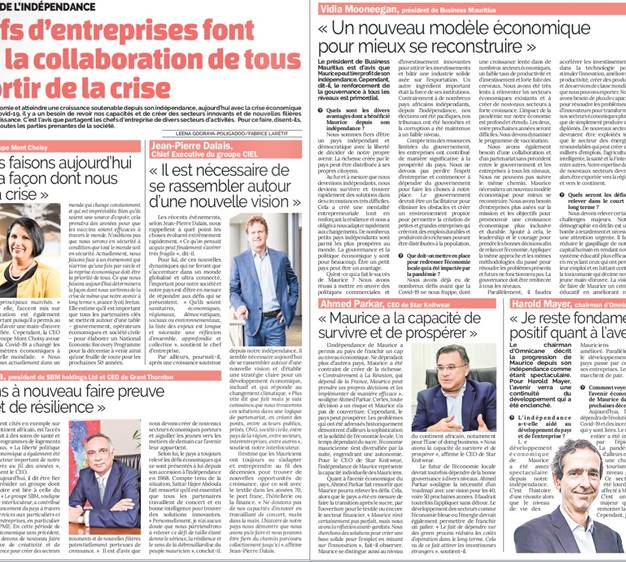 Le Défi Quotidien 10.03 Pg 22-23_March 21