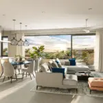 250915 MONT CHOISY - Type A2 - Penthouse T11 - CGI Kitchen Dining